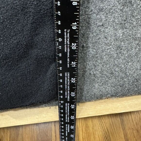 DCSP By NCED Overall Bibb Adult Medium Regular Short Black Fleece Polartec - Picture 9 of 11